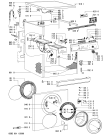 Схема №2 WA PURE XL 14 BW с изображением Блок управления для стиралки Whirlpool 481221470552