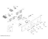 Схема №9 U12S52N3GB NEFF с изображением Панель управления для электропечи Bosch 00743867