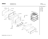 Схема №5 HSV485SSC Bosch с изображением Стеклянная полка для духового шкафа Bosch 00434334