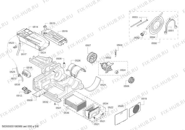 Схема №6 WTB86201IN Avantixx с изображением Панель управления для электросушки Bosch 00748294