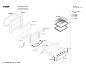 Схема №5 HSV495AEU, Bosch с изображением Планка для плиты (духовки) Bosch 00439644