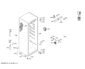 Схема №3 3FCB1620 с изображением Дверь для холодильника Bosch 00710081