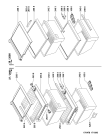 Схема №10 WSE5531 A+XL с изображением Часть корпуса для холодильника Whirlpool 480132100517