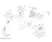 Схема №5 TIS30159DE VeroCup 100 с изображением Дренажный желоб для электрокофемашины Siemens 10002776