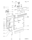 Схема №2 ADL 345 IP с изображением Панель для посудомоечной машины Whirlpool 480140101389