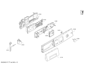 Схема №4 WAQ244H8IT Avantixx 8 VarioPerfect с изображением Панель управления для стиральной машины Bosch 00746904