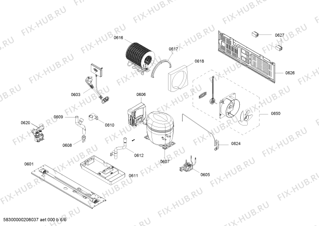 Схема №6 KAD92AI20G с изображением Поднос для холодильной камеры Bosch 12010056