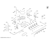 Схема №2 PPQ712B21E Placa independiente de gas с изображением Варочная панель для духового шкафа Bosch 00771771