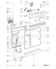 Схема №2 ADG 8198 IX с изображением Блок управления для посудомоечной машины Whirlpool 481221479845