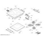 Схема №1 CA31350 с изображением Стеклокерамика для духового шкафа Bosch 00473970