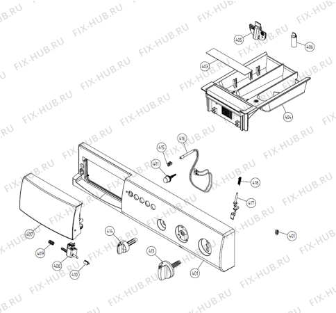 Взрыв-схема стиральной машины Gorenje FTL 33 SE   -White (336241, WM44ASE) - Схема узла 04