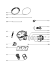 Схема №7 ADGU 872 WH с изображением Экран для посудомойки Whirlpool 482000019074