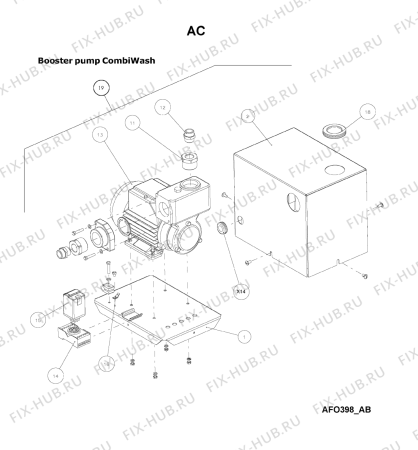 Схема №24 AFO 385 с изображением Другое для комплектующей Whirlpool 483286011706