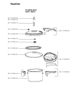 Схема №1 YL223LA14 с изображением Котелка Seb US-7117001326