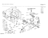 Схема №5 0730301569 GS25RA/1 с изображением Панель для посудомоечной машины Bosch 00114623