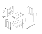 Схема №5 E1524N0 MEGA1524N с изображением Панель управления для духового шкафа Bosch 00445882