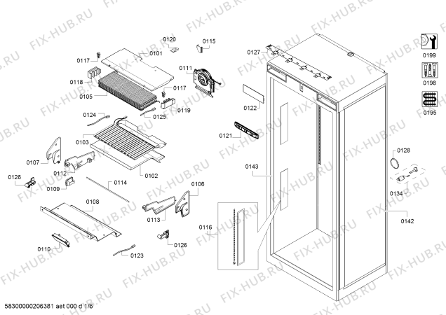 Схема №6 T36IF900SP, Thermador с изображением Дверь для холодильника Bosch 00717209