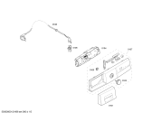 Схема №5 WT44E3M0 с изображением Панель управления для электросушки Siemens 00662345