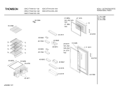 Схема №3 X5KCUBR401 с изображением Крышка для холодильника Bosch 00490874