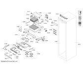 Схема №6 T24BR70FS с изображением Стеклопанель для холодильной камеры Bosch 00678146