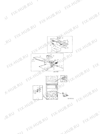 Взрыв-схема холодильника Electrolux TR1438A - Схема узла C10 Electric