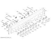 Схема №12 PRL486GDH с изображением Панель управления для плиты (духовки) Bosch 00249960