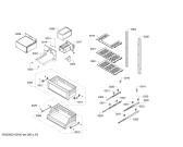Схема №6 RF463700 с изображением Монтажный набор для холодильника Bosch 00704921