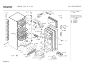 Схема №2 KS27V00 с изображением Дверь для холодильной камеры Siemens 00207745