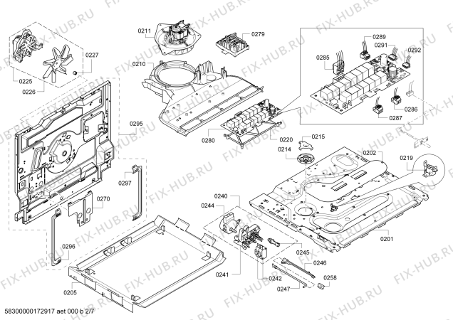 Схема №6 HC857283F с изображением Панель управления для духового шкафа Siemens 00743533