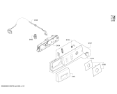 Схема №5 WTE86383SN с изображением Панель управления для сушилки Bosch 00677430