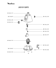 Схема №2 LM310128/870 с изображением Корпусная деталь для электромиксера Moulinex MS-650079