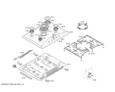 Схема №2 T2754N0 с изображением Варочная панель для плиты (духовки) Bosch 00477287