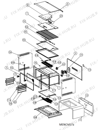 Схема №2 WGFA4F3IX с изображением Мини-ручка для холодильника Whirlpool 488000525123