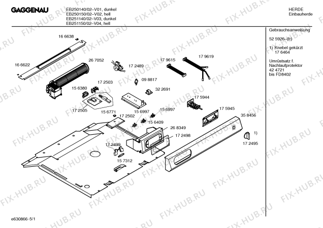 Схема №5 EB250150 с изображением Стеклянная полка Bosch 00358461