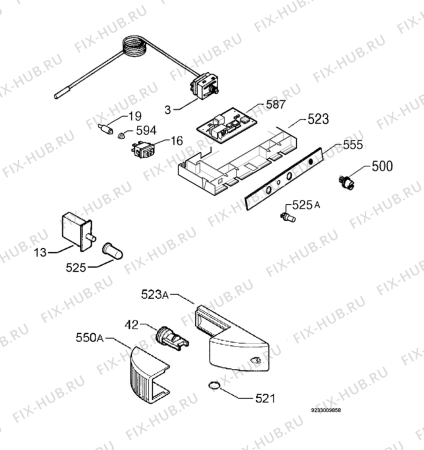 Взрыв-схема холодильника Aeg Electrolux SK88840-4I - Схема узла Diffusor