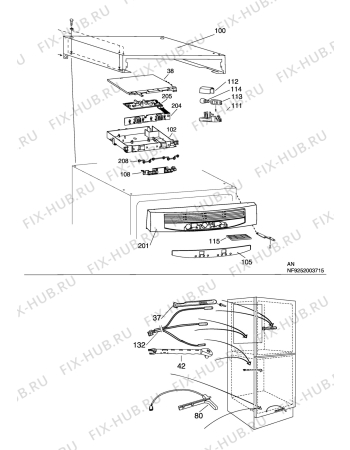Взрыв-схема холодильника Rosenlew RJP35458 - Схема узла C10 Electric