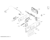 Схема №6 WT47Y7W0FG с изображением Панель управления для сушильной машины Siemens 11013054