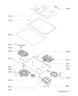 Схема №1 EKAD 5470 IN с изображением Дисплей для плиты (духовки) Whirlpool 481213018668