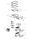 Схема №4 ARC 8140/1/AL с изображением Держатель для холодильника Whirlpool 481240449598