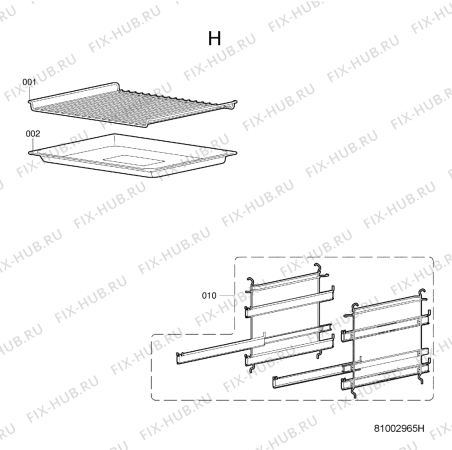 Схема №8 BTG 7602 D с изображением Панель для плиты (духовки) Whirlpool 480121103098