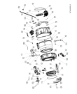 Схема №8 AWZ9614F с изображением Ручка (крючок) люка для стиралки Whirlpool 482000020920