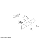 Схема №6 HBN301W0S с изображением Панель управления для духового шкафа Bosch 00666998