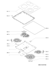 Схема №1 ECV 3460 IN с изображением Затычка для электропечи Whirlpool 481010489784