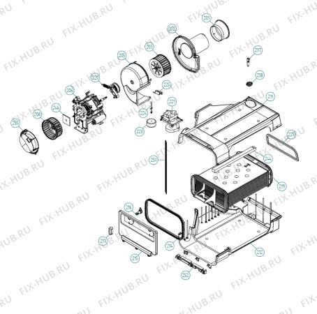 Взрыв-схема стиральной машины Gorenje T3000Ki SE   -Grey interface #92050890 (340197, TD60.C) - Схема узла 02