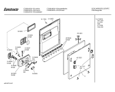 Схема №6 CG360J2 с изображением Панель управления для посудомоечной машины Bosch 00355508