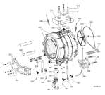 Схема №4 WF530PWE (F035165) с изображением Обшивка для стиралки Indesit C00203072