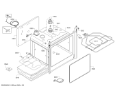 Схема №6 HAF010BR0 с изображением Панель управления для электропечи Bosch 11025400