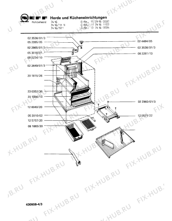 Схема №4 1134160000 3416 с изображением Винт Bosch 00022865