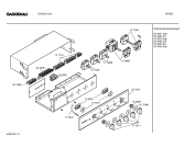Схема №1 SP295115 с изображением Панель управления для электропечи Bosch 00357873
