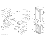 Схема №4 3KF6674XE Balay с изображением Дверь морозильной камеры для холодильника Bosch 00716329